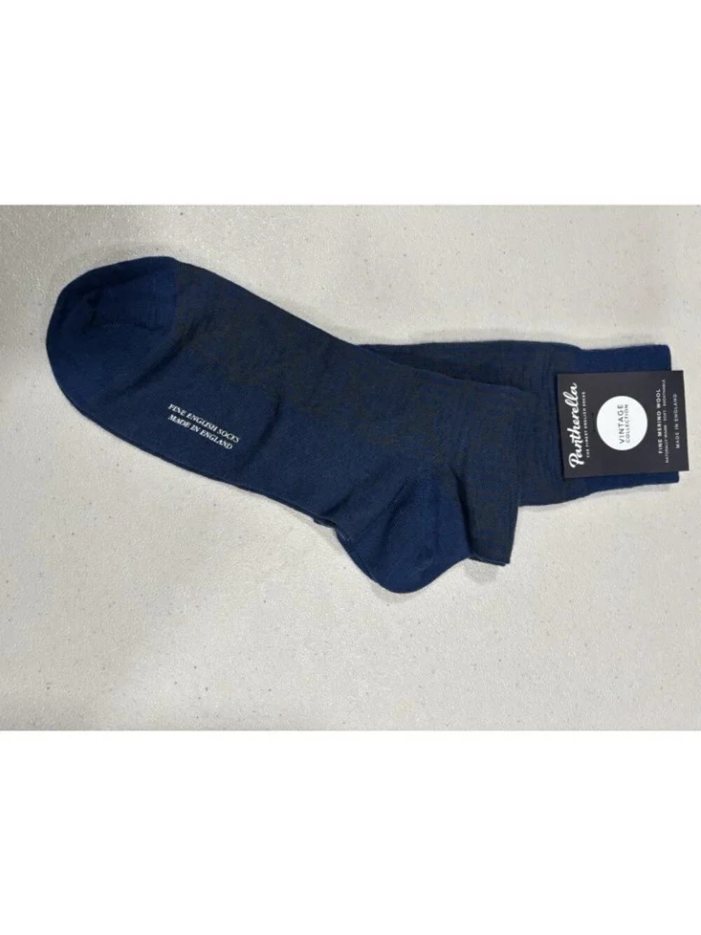 Pantherella Fine Merino Wool Men Socks Long Sz M US8.5-11 Finest English Socks